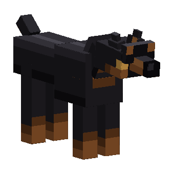 a dog with a territory instead of a nose