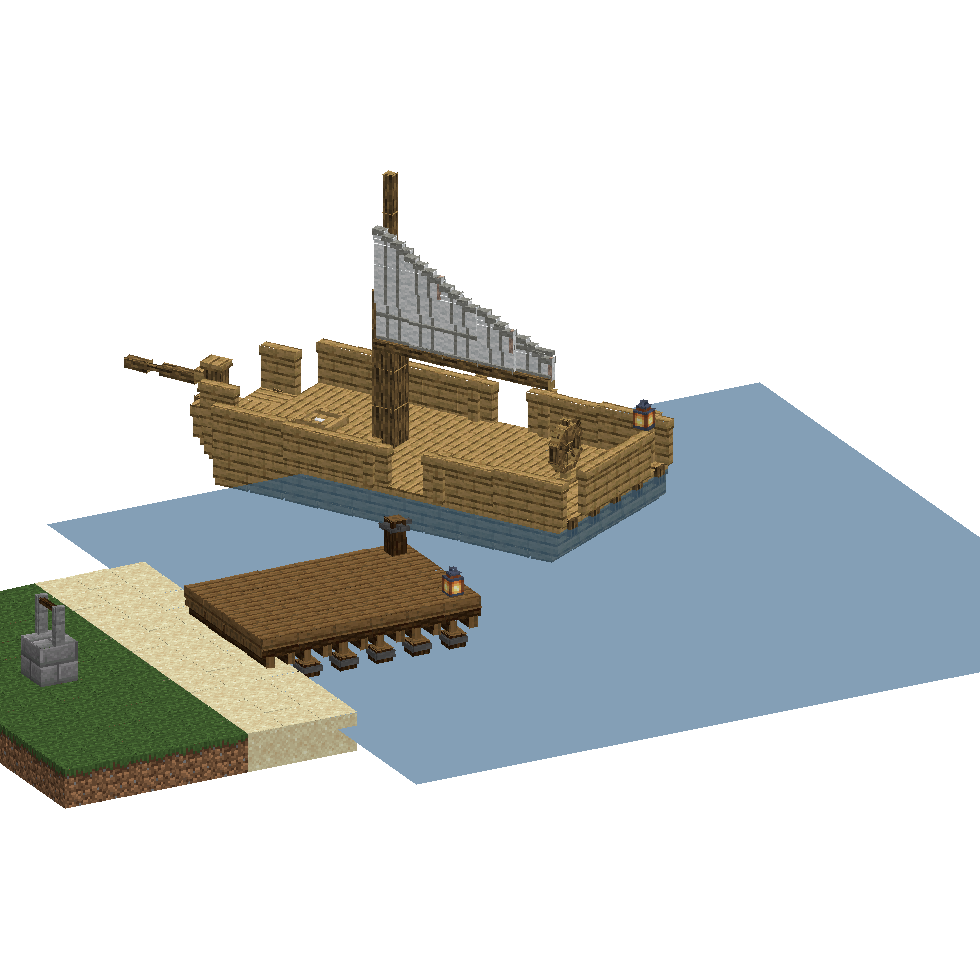 two sea towns, and the trade between them