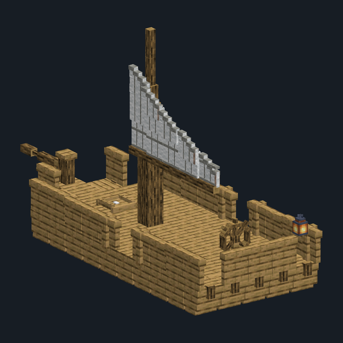 the first timber laid: ships you can walk
