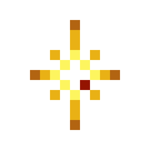the bolt โ a needle of light, one bead of blood in it