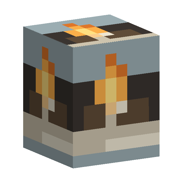 the candle-heart, burning