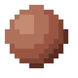 clay shot, smelted true