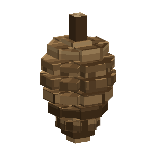 the cone, open