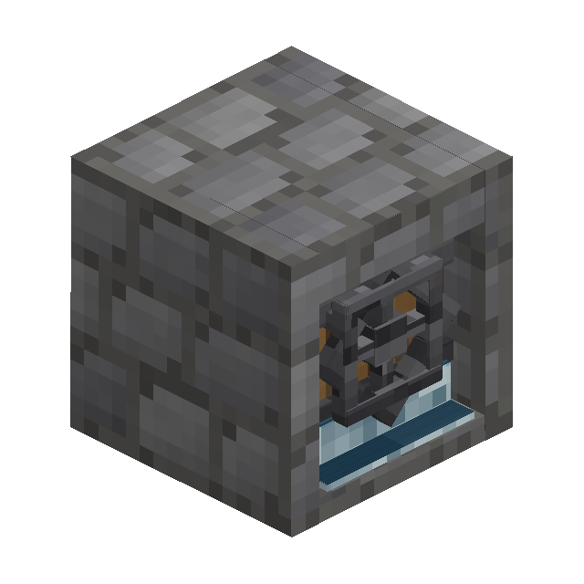 the headgate, live -- the leaf in its stone frame, water spilling under the foot