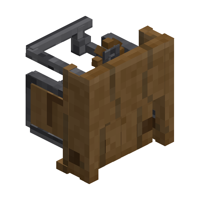 the sluice worm-gate -- the worm turns the wheel, the wheel can never turn the worm
